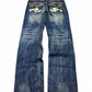 2000's Big Train Japanese Straight/Baggy Jeans *very rare 30x32 (M)