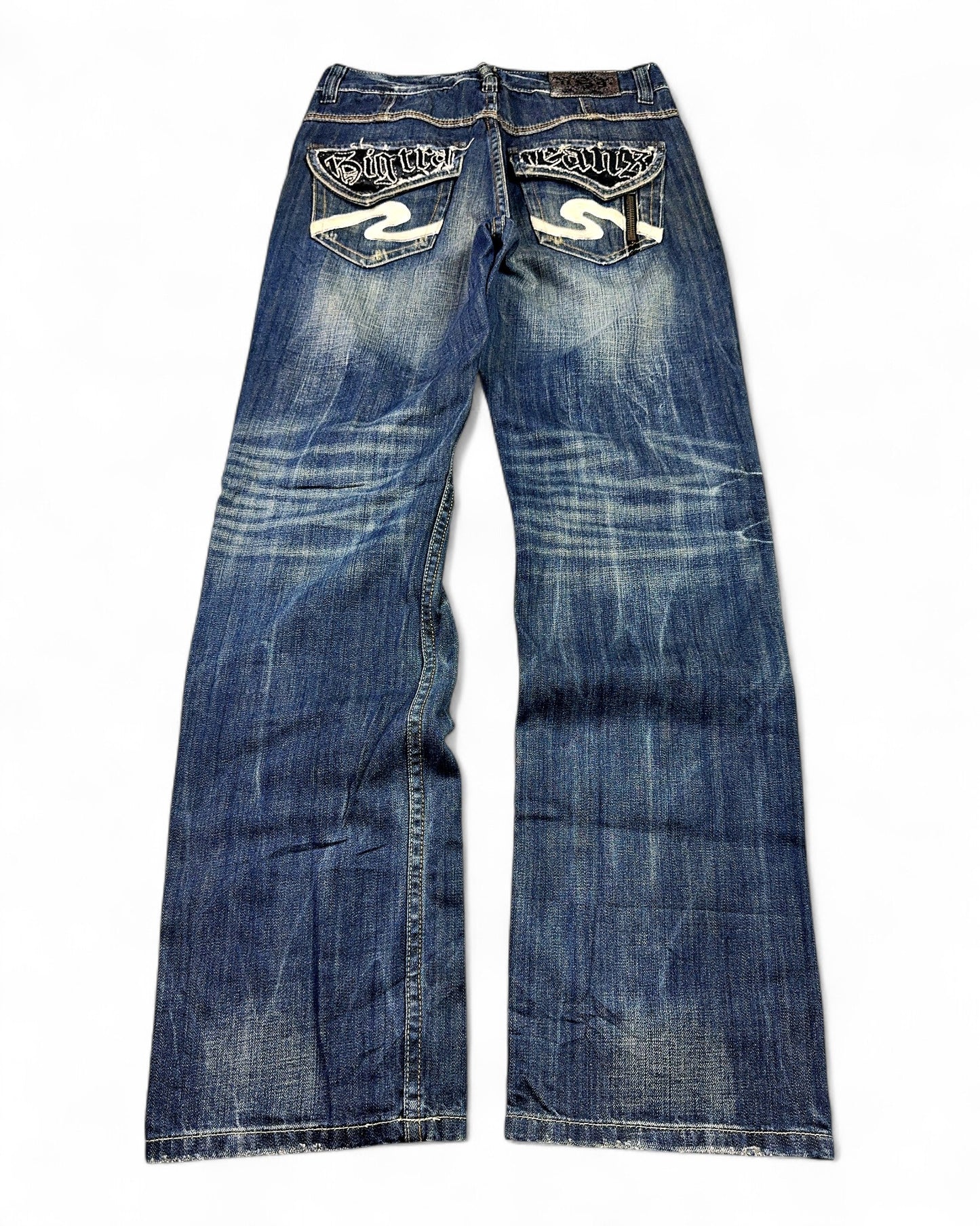 2000's Big Train Japanese Straight/Baggy Jeans *very rare 30x32 (M)