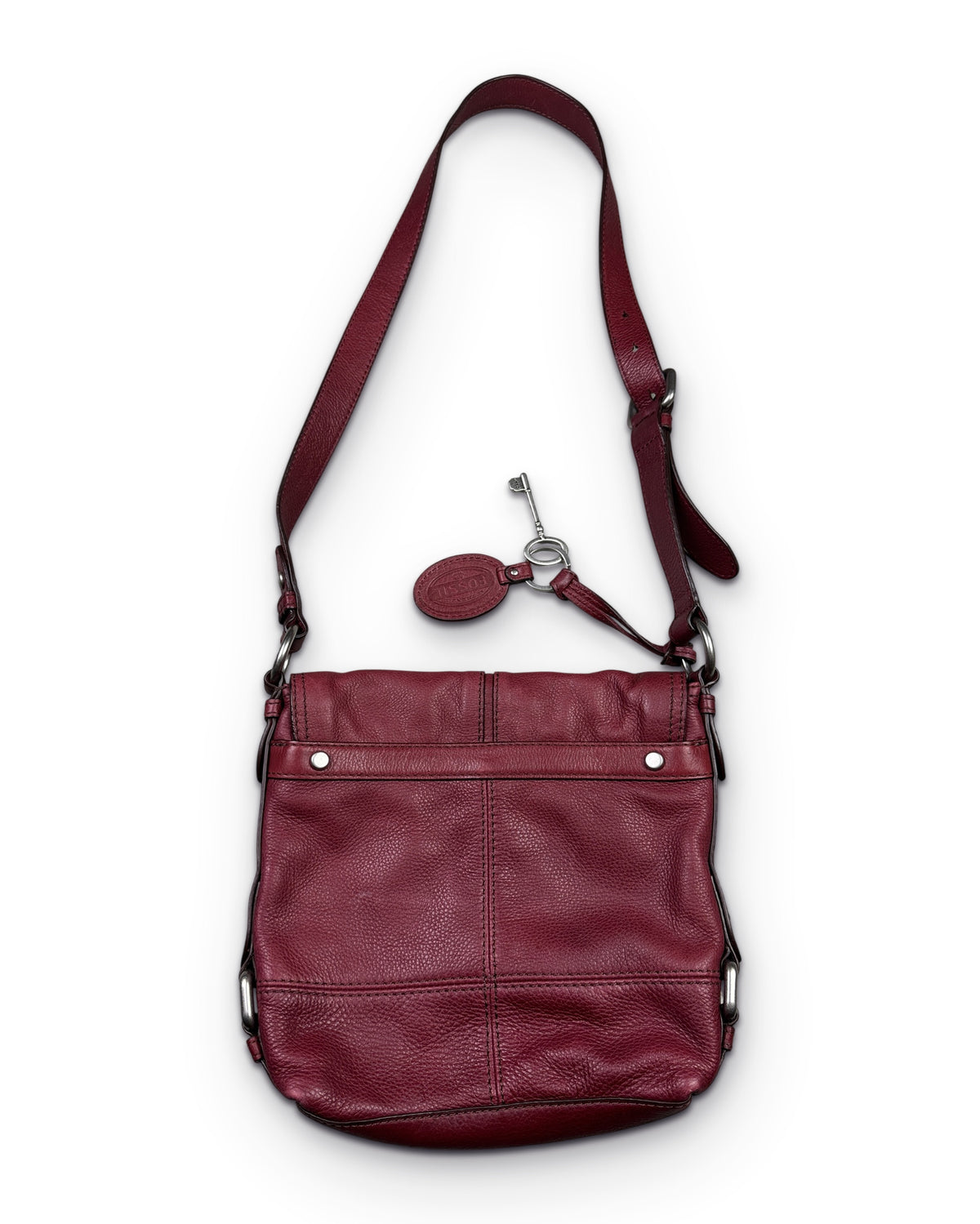 2000's Fossil Leather Crossbody Bag * - Lennys Vintage