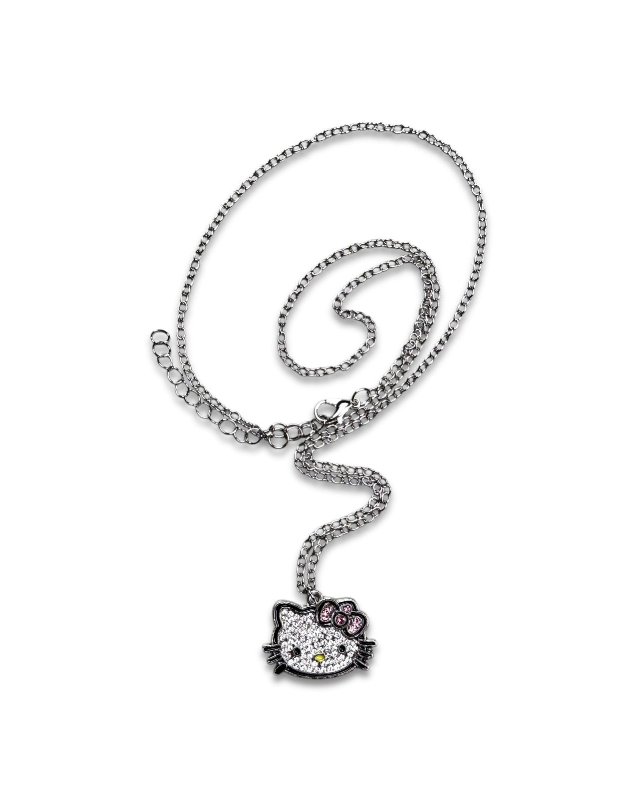 Iced Hello Kitty Necklace - Lennys Vintage