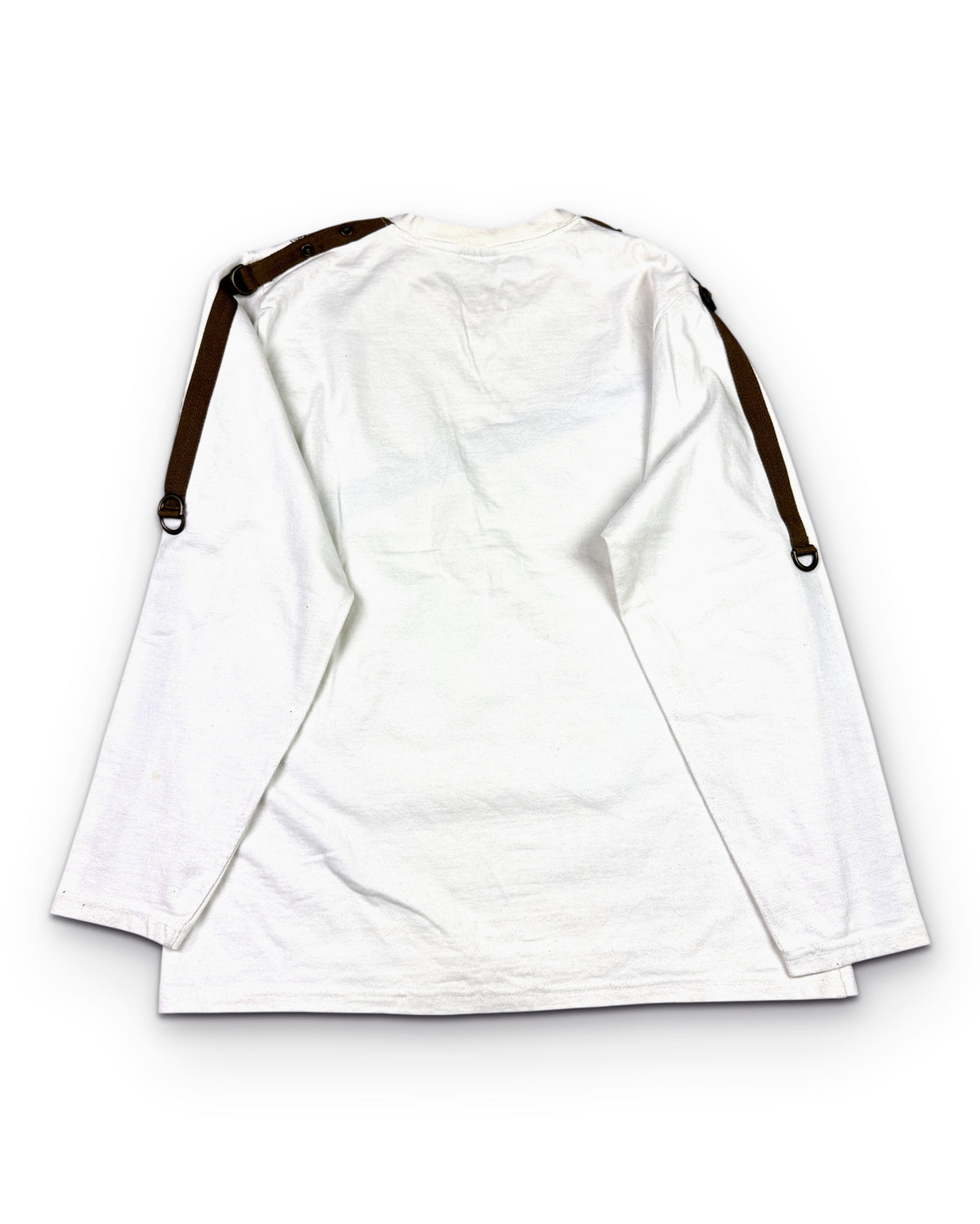 2000's Japanese Archive Suspender Graphic Longsleeve *very rare (M) - Lennys Vintage