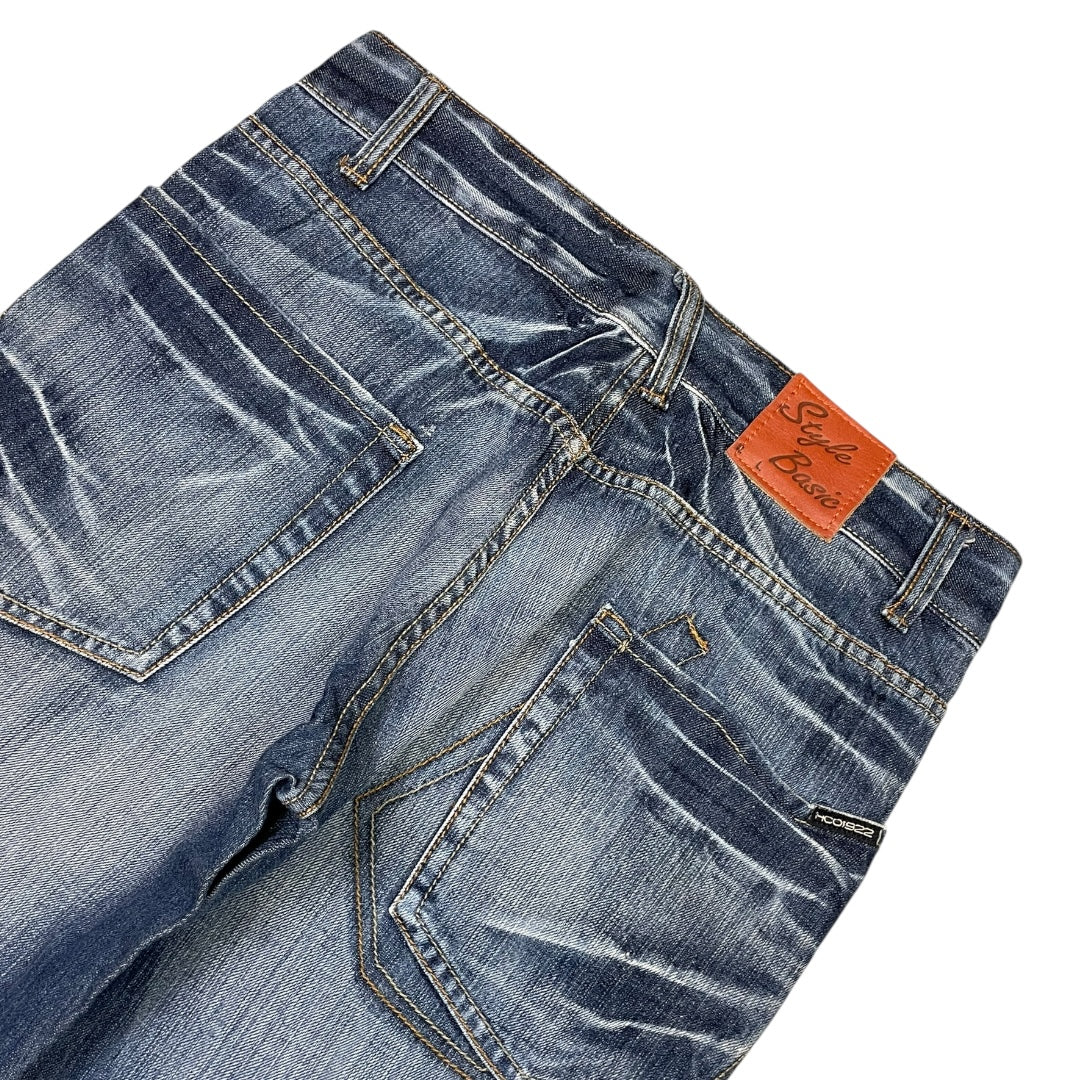 Japanese Style Baggy Jeans 31x34 - Lennys Vintage