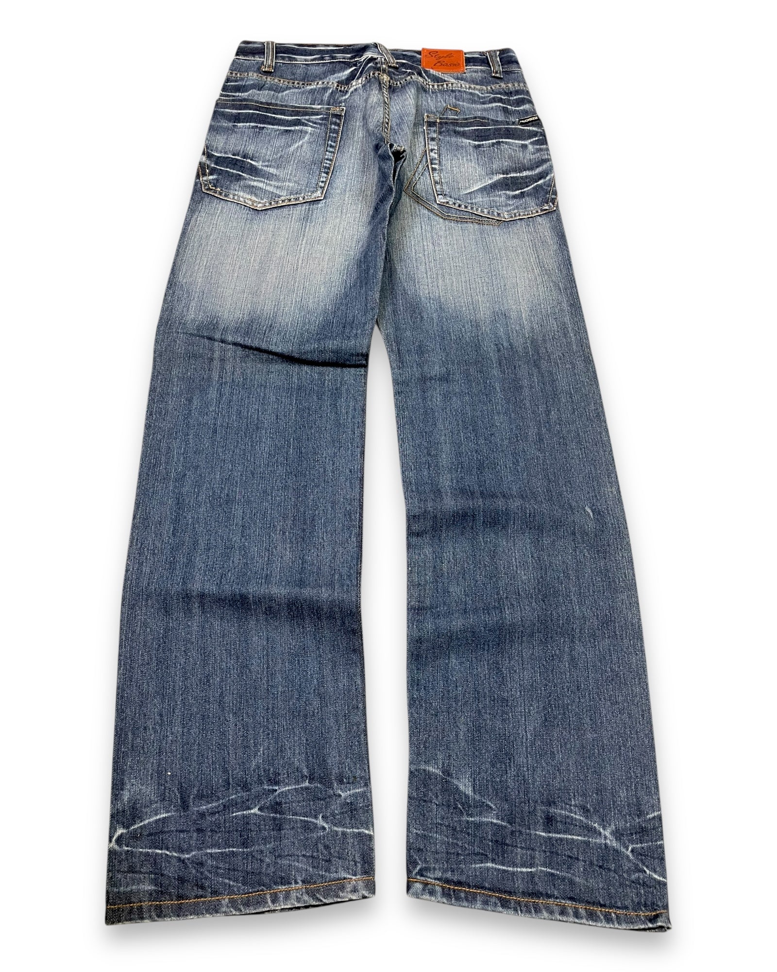 Japanese Style Baggy Jeans 31x34 - Lennys Vintage