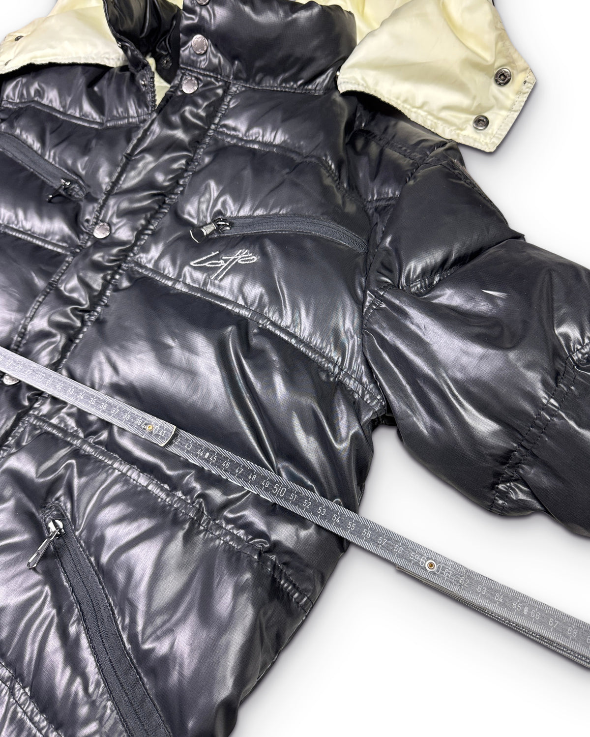 2000's Lotto Glossy Puffer Jacket (M) - Lennys Vintage