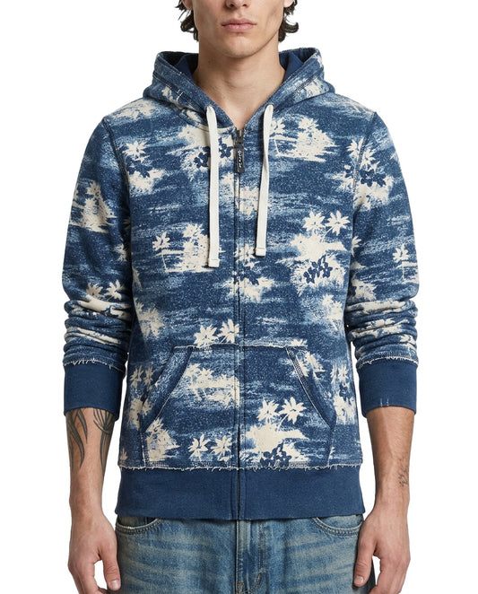2000's Maui And Sons Zip Hoodie - Model shot