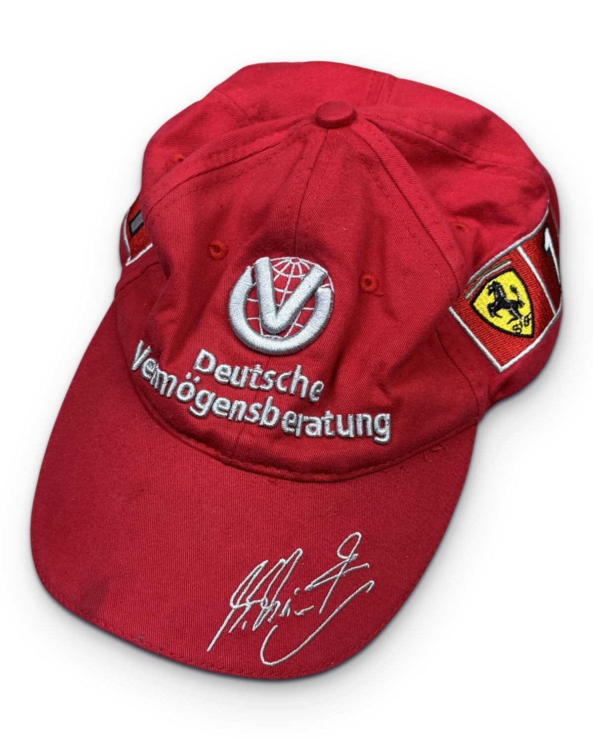 2001 Michael Schumacher Ferrari Cap * - Lennys Vintage