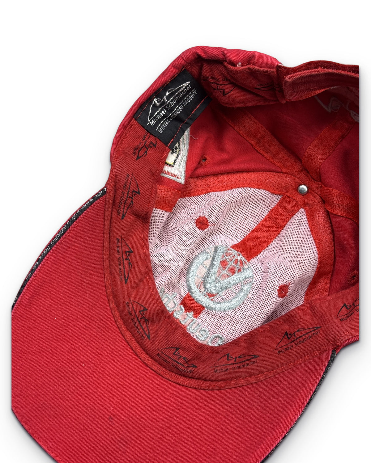 2001 Michael Schumacher Ferrari Cap * - Lennys Vintage