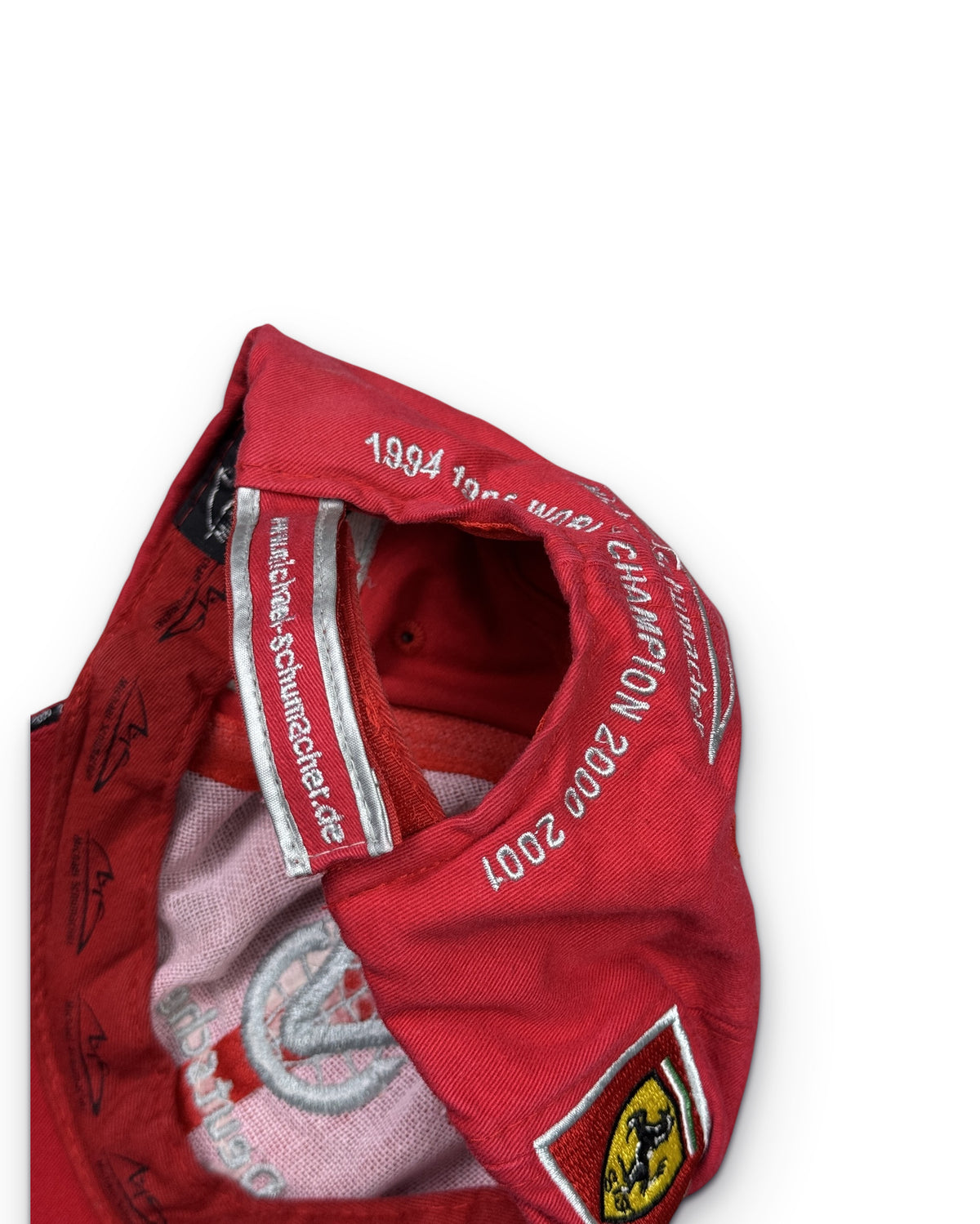 2001 Michael Schumacher Ferrari Cap * - Lennys Vintage