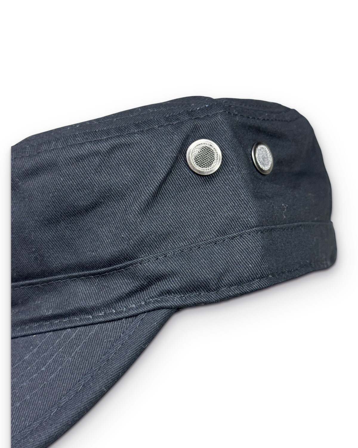 Midnight Navy Military Cap - Lennys Vintage