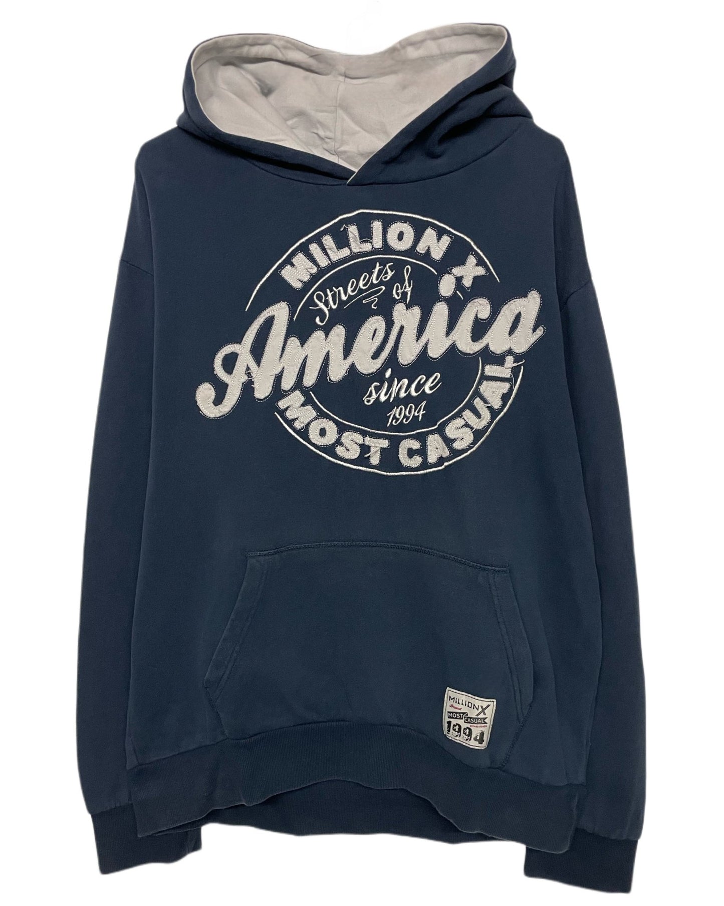 Million X America Hoodie (L) - Lennys Vintage