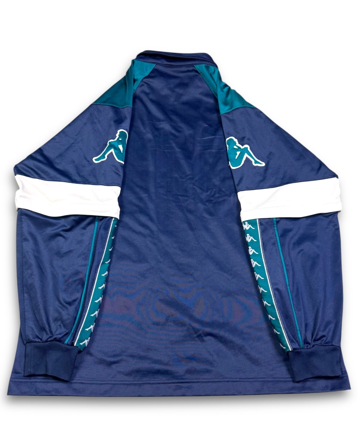 1990's Kappa Navy Track Jacket *rare (XXL)
