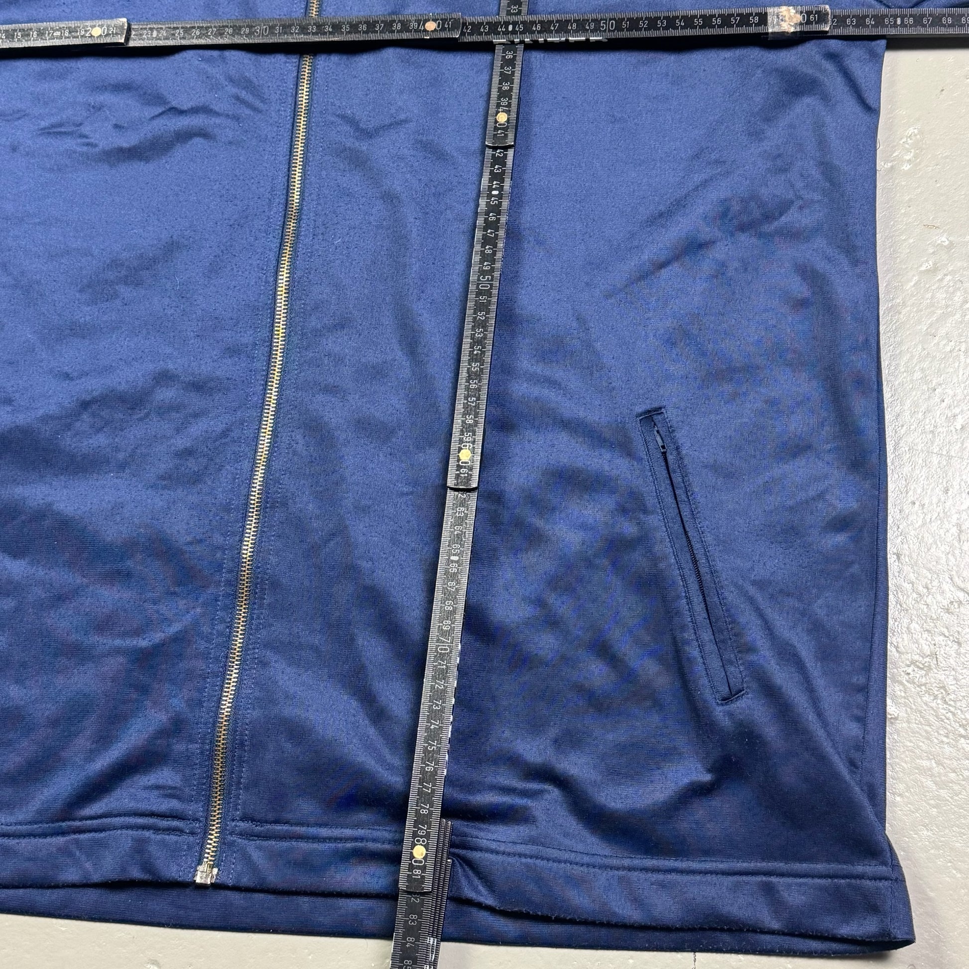 1990's Kappa Navy Track Jacket *rare (XXL)