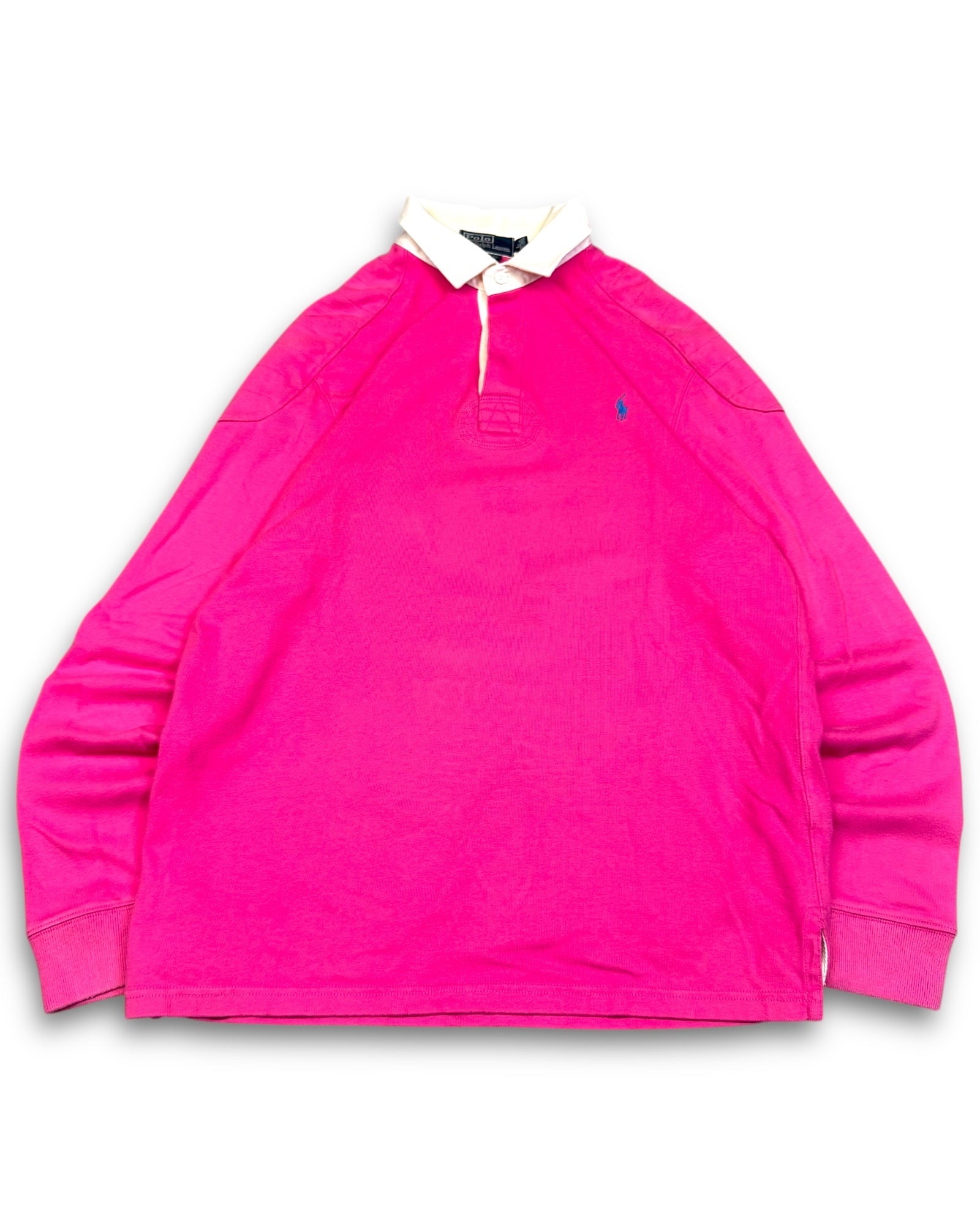 1990's Polo Ralph Lauren Pink Longsleeve *very rare (M)
