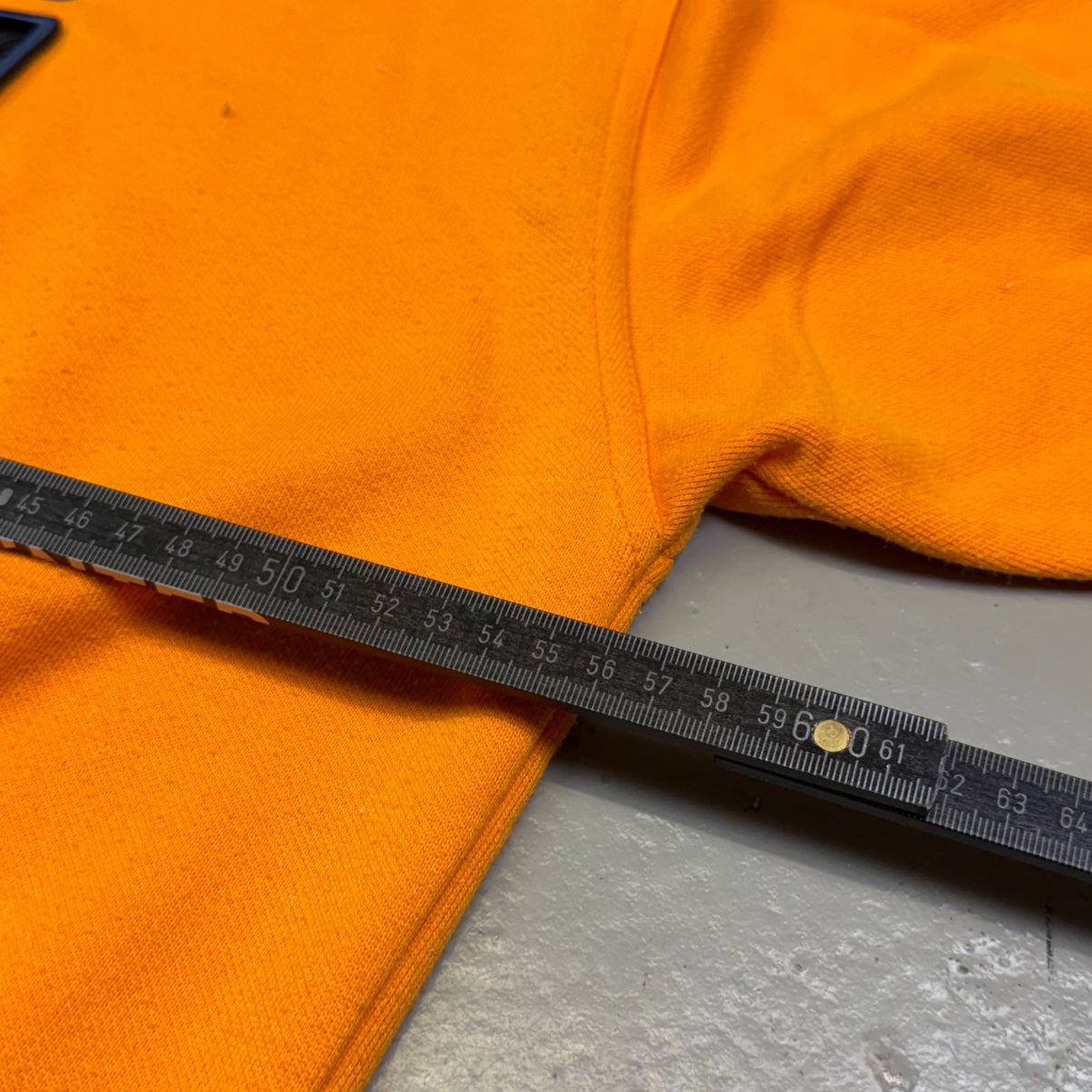 1990's Adidas Yellow Orange Sweatshirt *very rare (M)