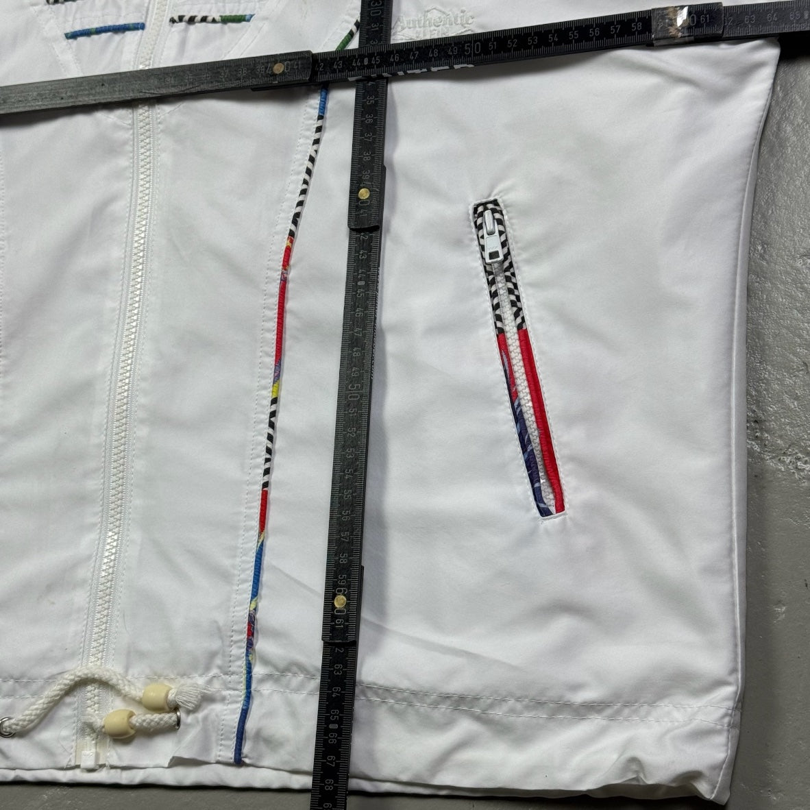 1990's Authentic White Jacket *rare (M)