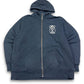 2000's Navy Zip Hoodie *rare (XXL)