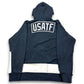 2000's Navy Zip Hoodie *rare (XXL)