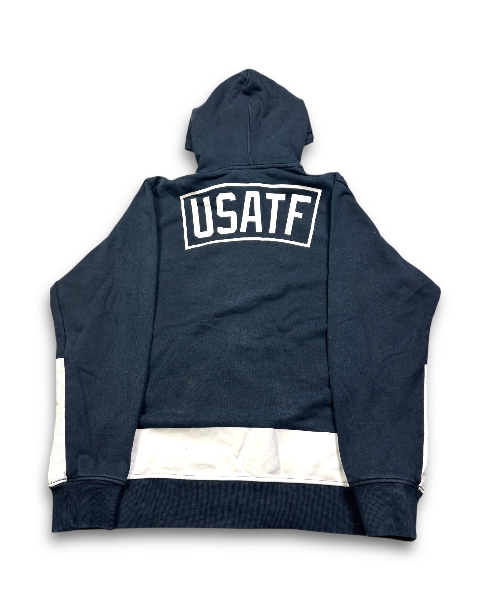 2000's Navy Zip Hoodie *rare (XXL)