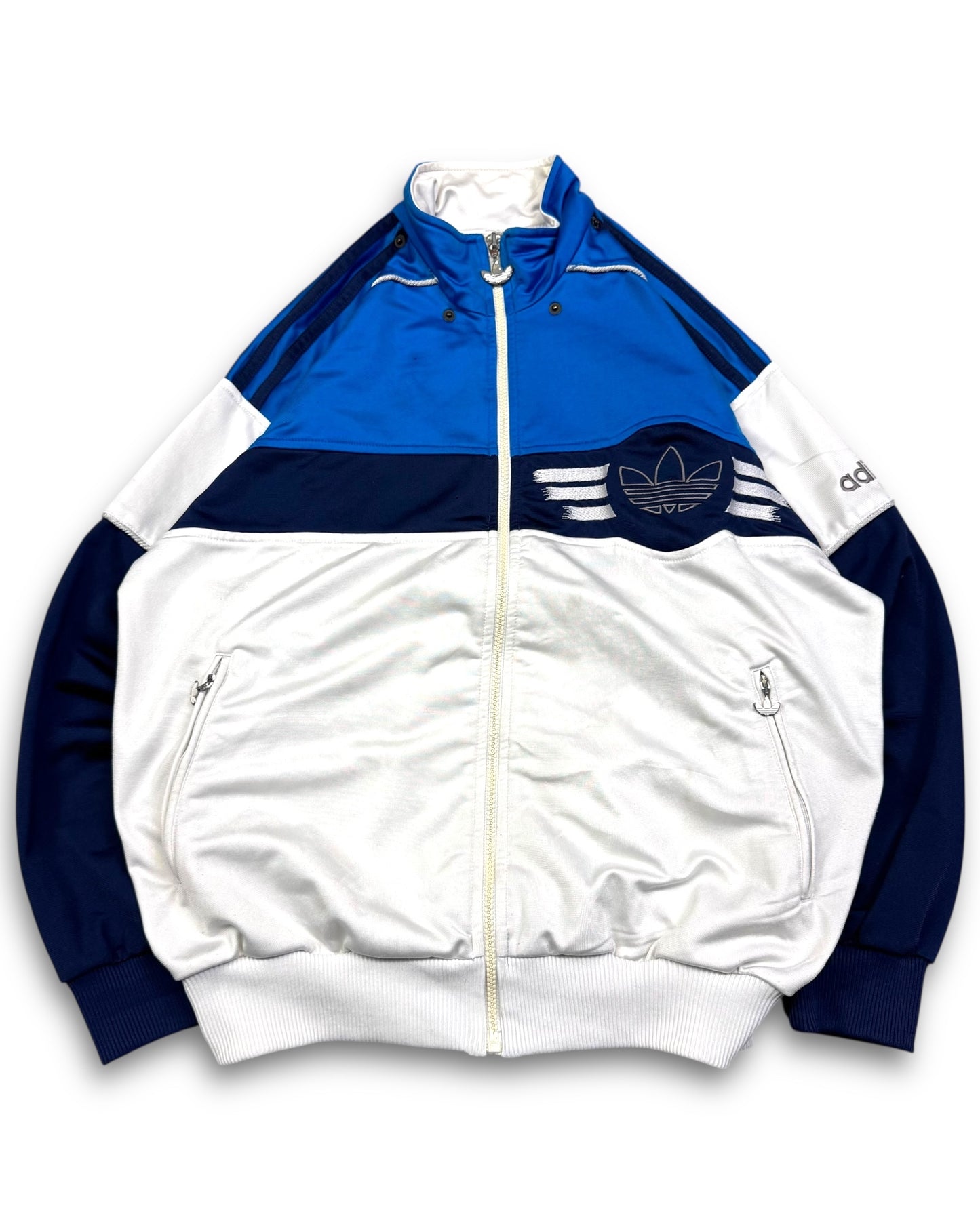1990's Adidas Blue Track Jacket *very rare (M)