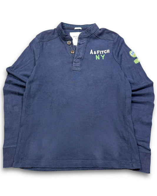 2000's Abercrombie & Fitch Navy Longsleeve * (M)