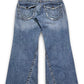 2000's True Religion Baggy Flared Jeans *rare 38x30 (XXL)