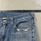 2000's True Religion Baggy Flared Jeans *rare 38x30 (XXL)
