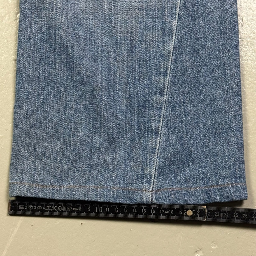 2000's True Religion Baggy Flared Jeans *rare 38x30 (XXL)