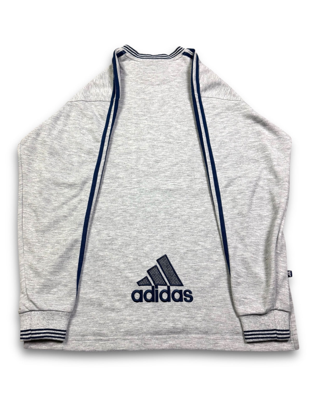 1990's Adidas Gray Sweatshirt *rare (XXL)