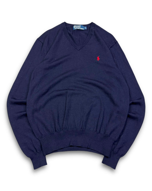 1990's Ralph Lauren Navy Sweatshirt * (S)