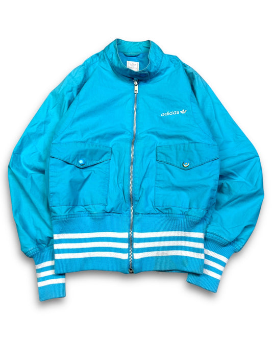 1990's Adidas Sky Blue Track Jacket Women‘s *very rare (XS)