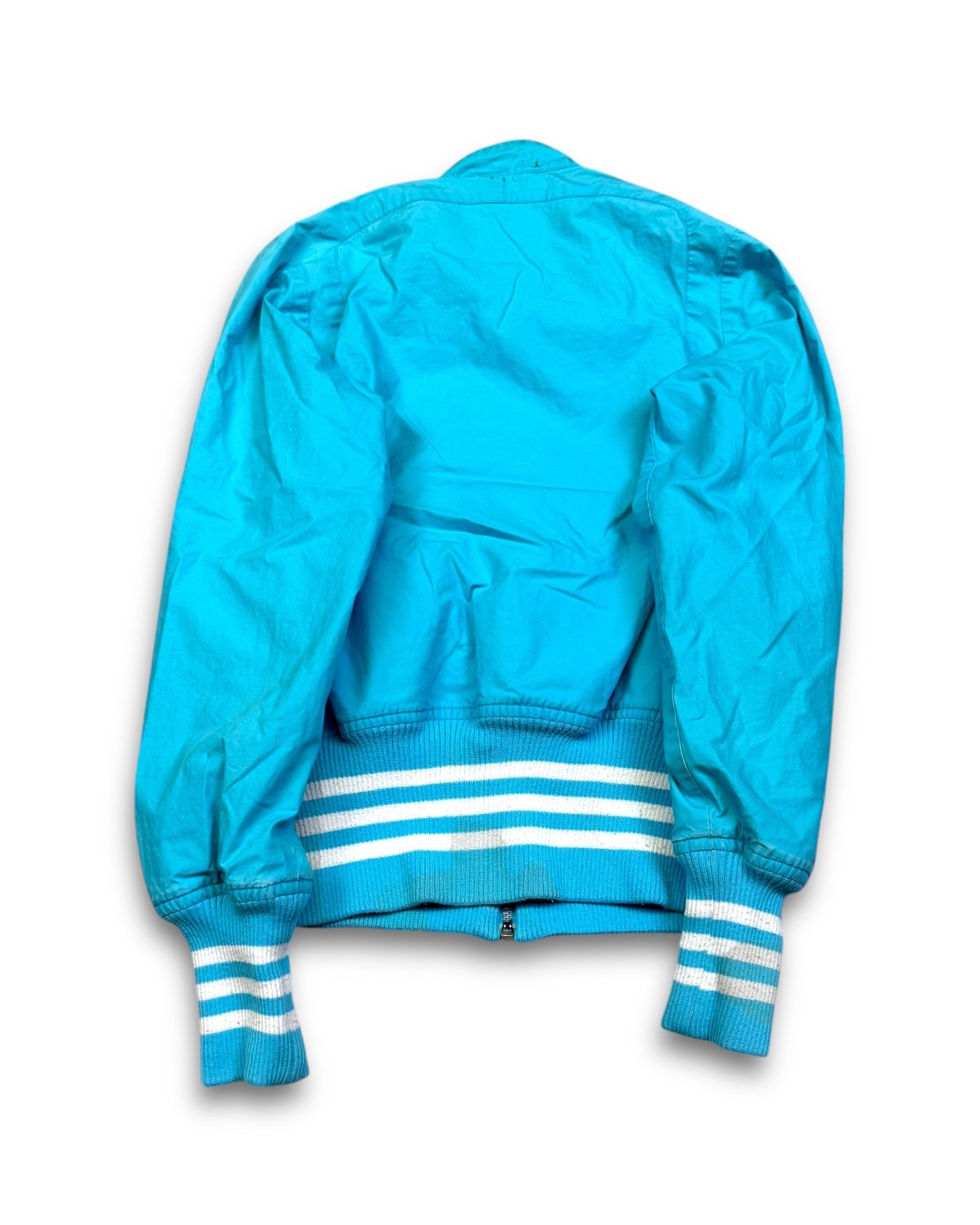 1990's Adidas Sky Blue Track Jacket Women‘s *very rare (XS)