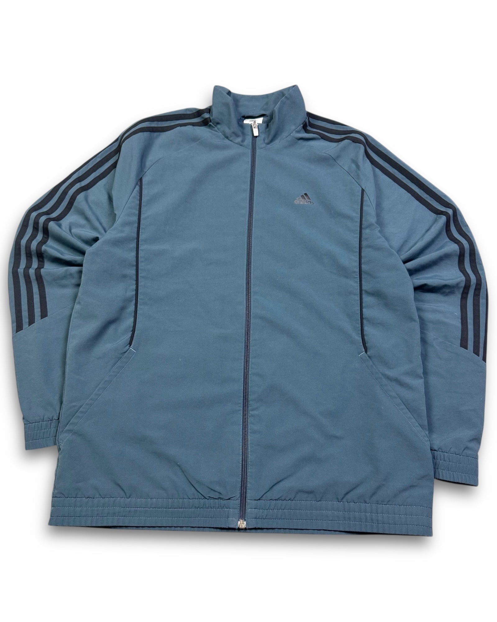 2000's Adidas Blue Track Jacket * (M)
