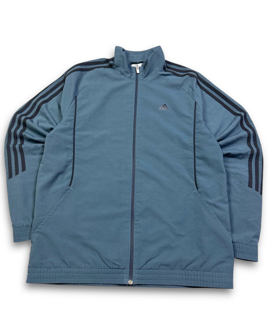 2000's Adidas Blue Track Jacket * (M)