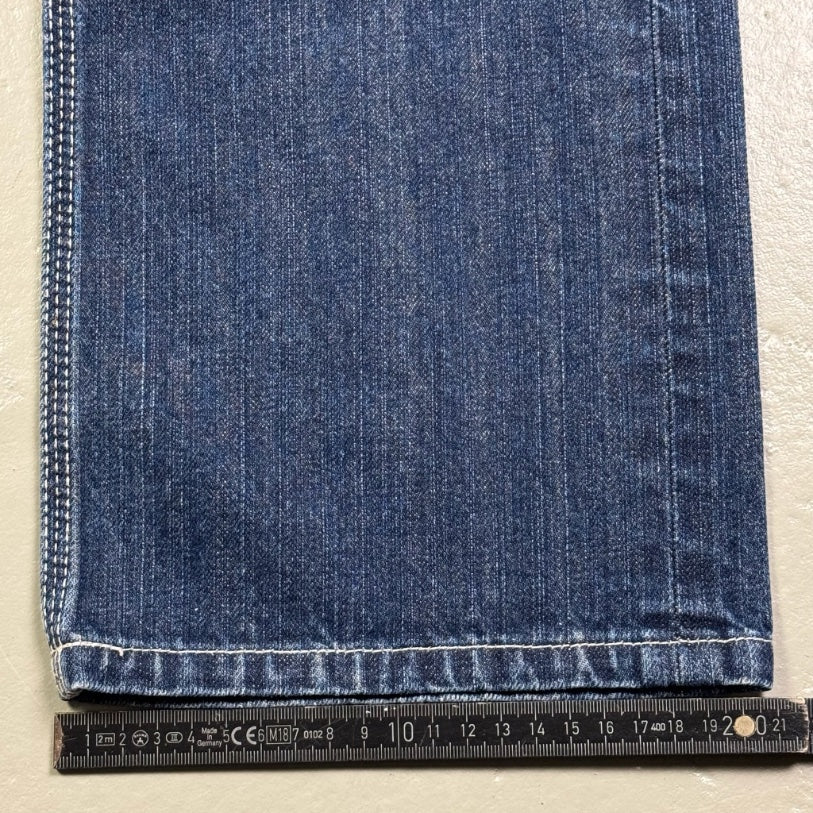 2000's Japanese Slim/Straight Jeans Women's made in Japan *very rare 28x30 (S)