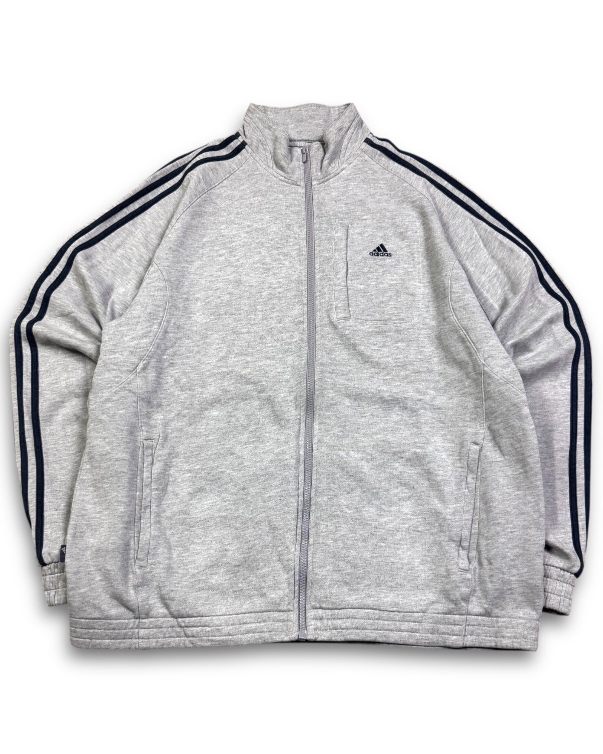 2000's Adidas Gray Track Jacket *rare (XXL)