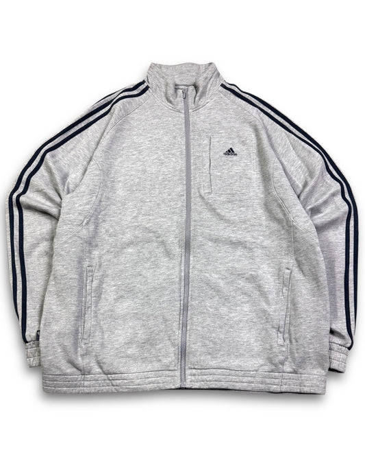 2000's Adidas Gray Track Jacket *rare (XXL)