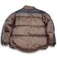2000's Replay Blue Jeans Brown Puffer Jacket *rare (M)