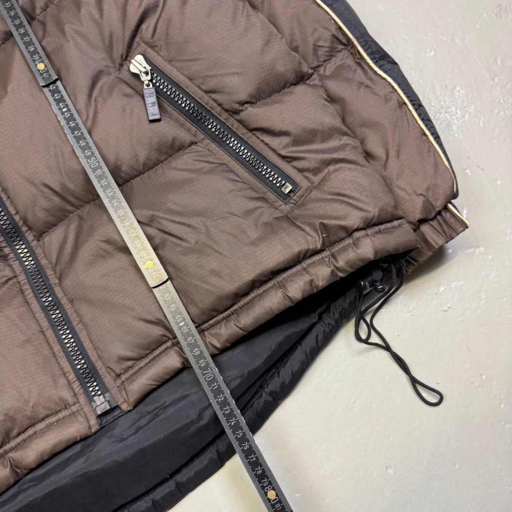 2000's Replay Blue Jeans Brown Puffer Jacket *rare (M)