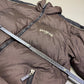 2000's Replay Blue Jeans Brown Puffer Jacket *rare (M)