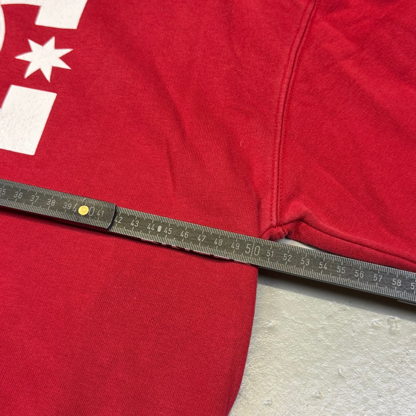 2000's Dc Shoes Red Hoodie *rare (S)