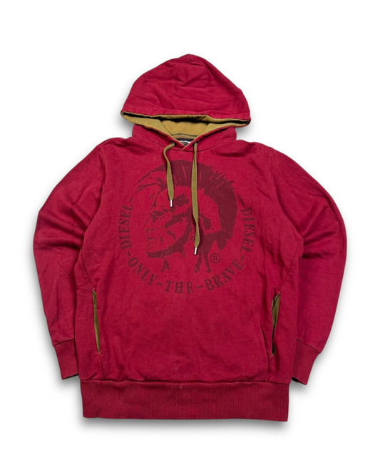 2000's Diesel Red Hoodie *rare (L)