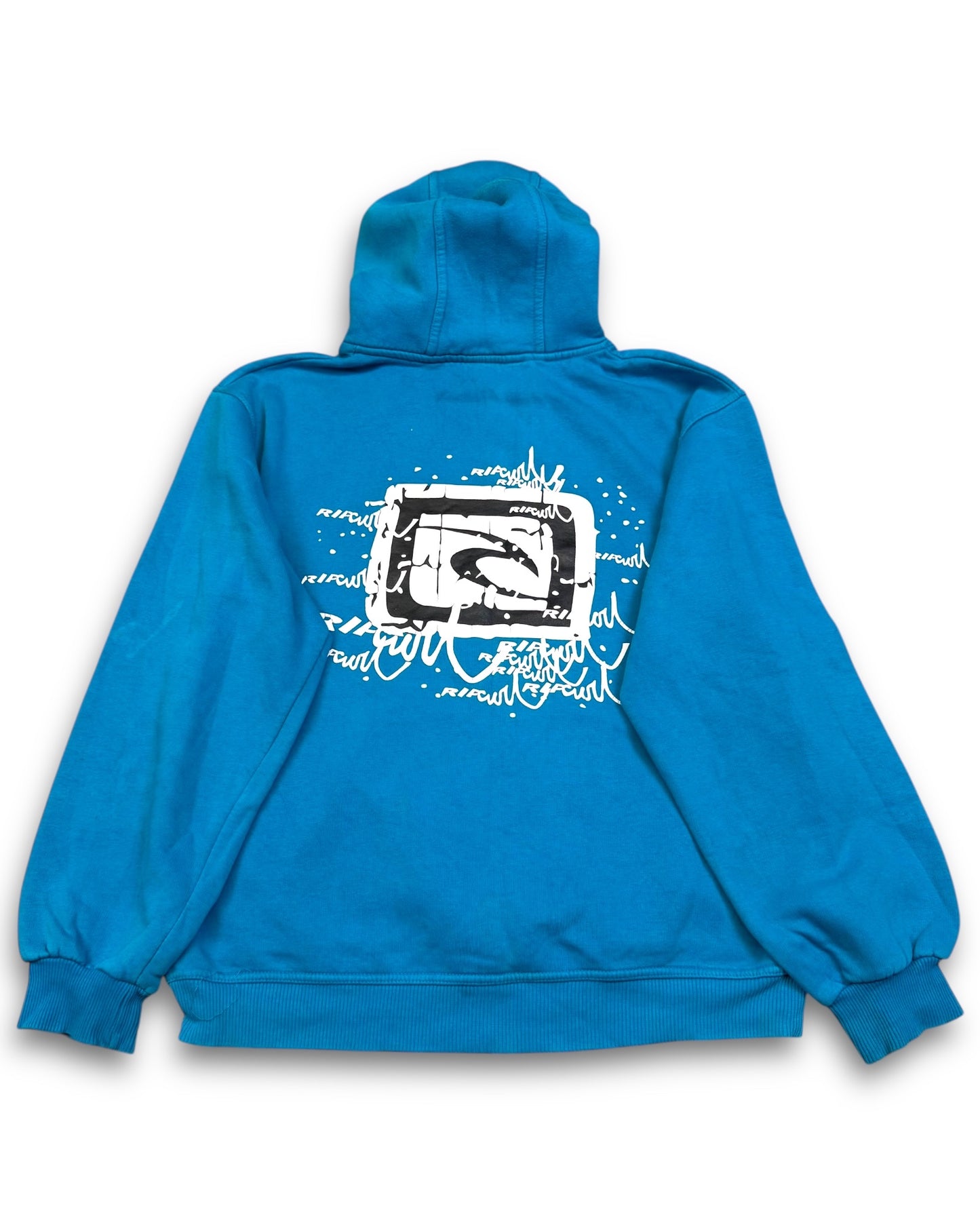 2000's Rip Curl Blue Hoodie *rare (L)