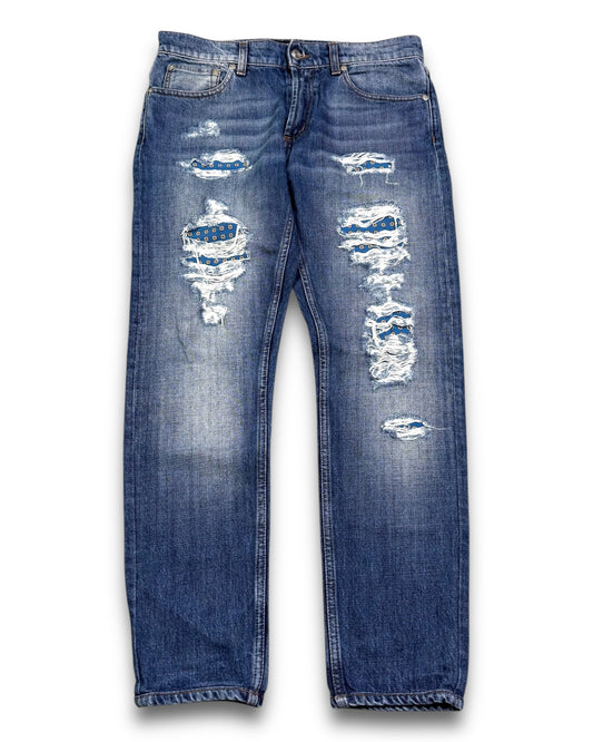 2000's Alexander Mcqueen Slim Jeans *very rare 30x28 (M)