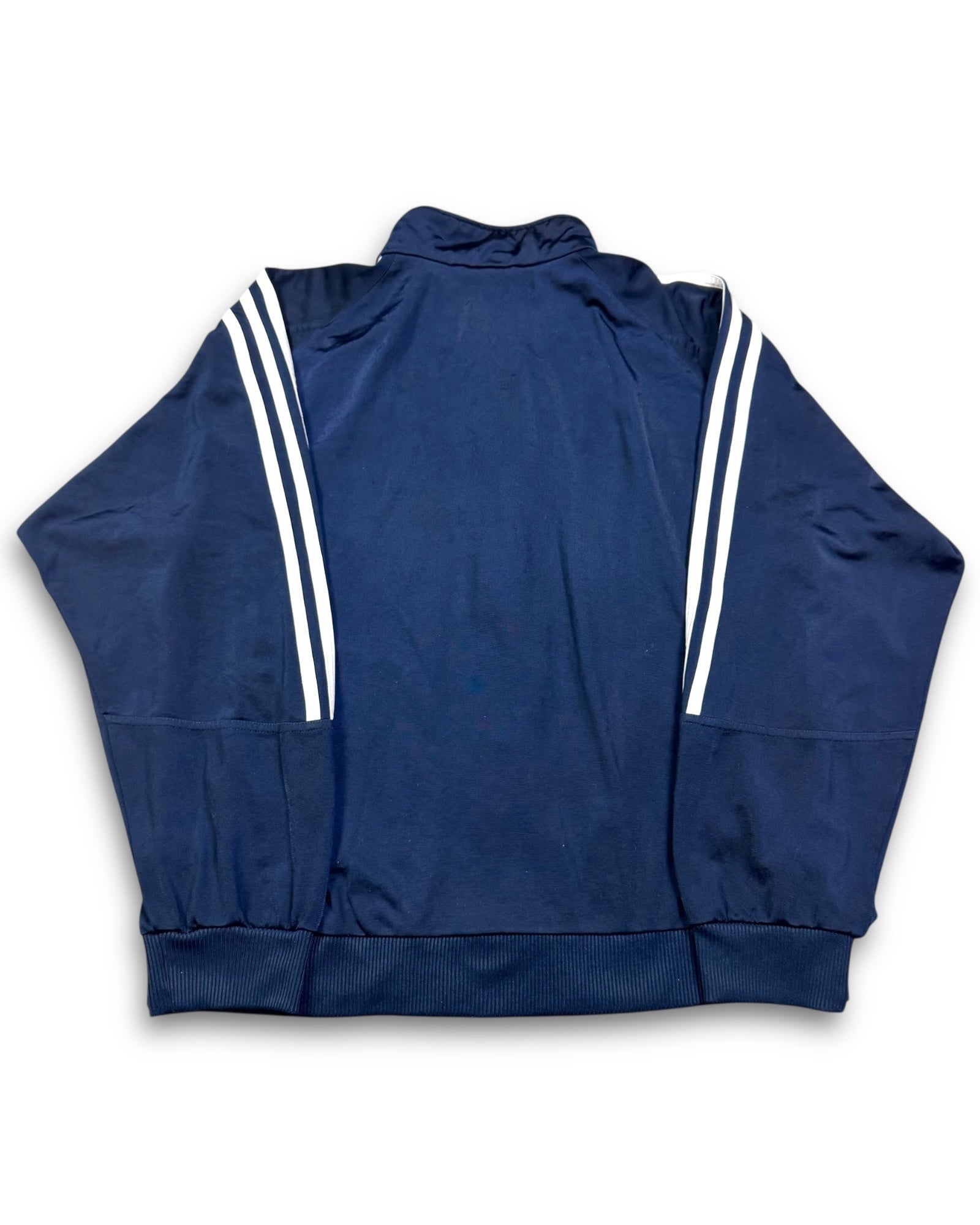 2000's Adidas Navy Track Jacket *rare (S)
