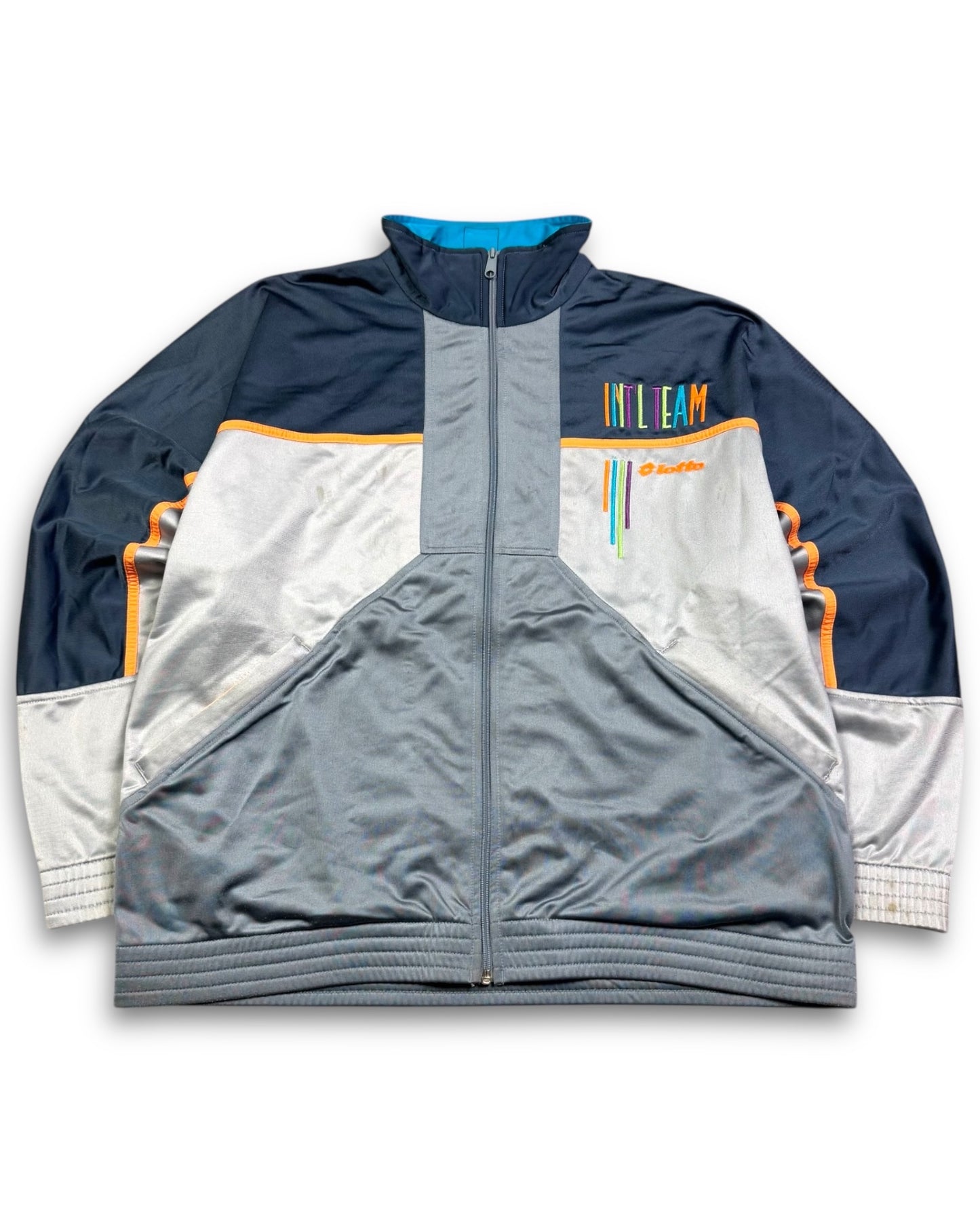 1990's Gray Track Jacket *rare (M)