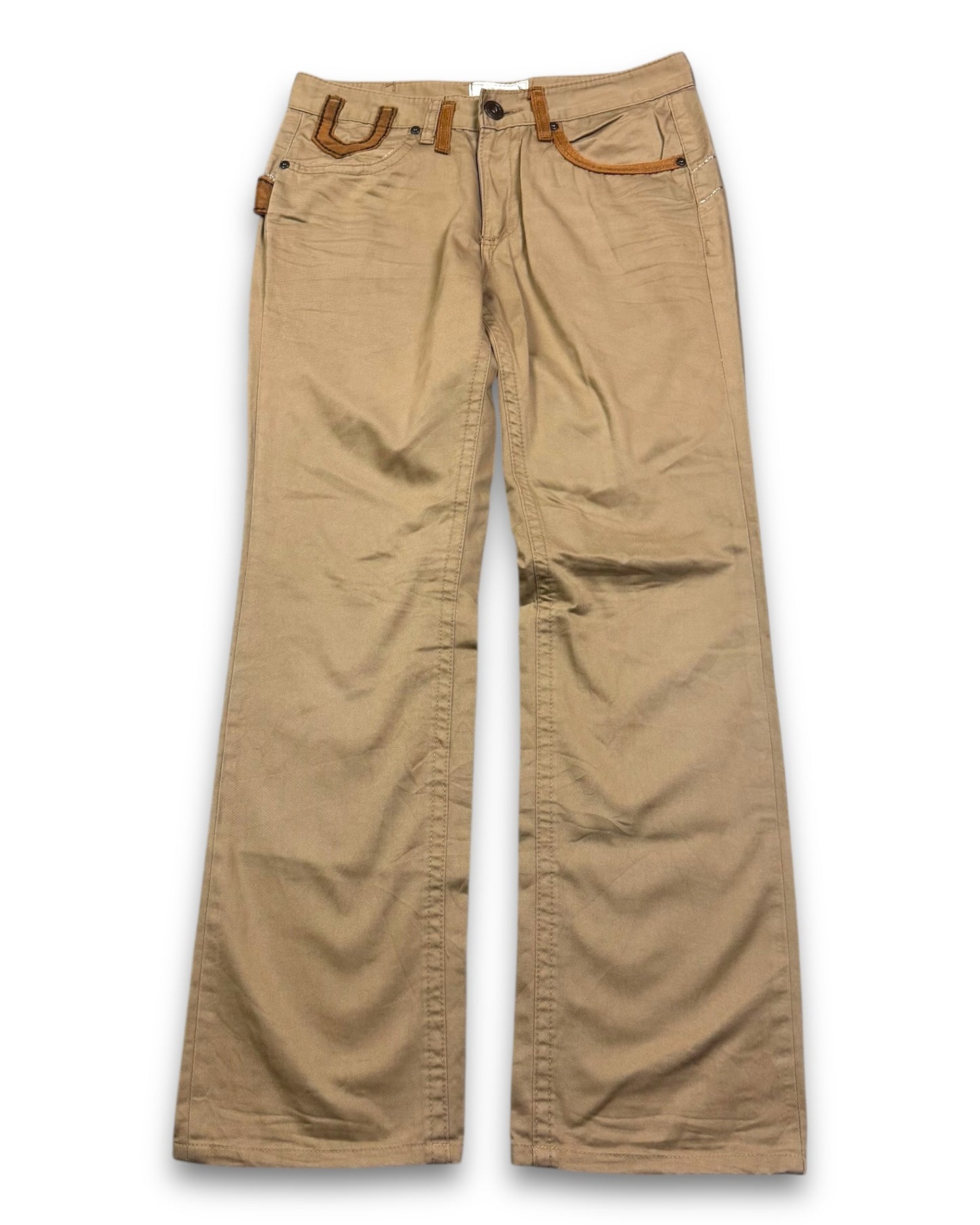 2000's Lolita Japanese Straight/Baggy Jeans *rare 32x32 (M)