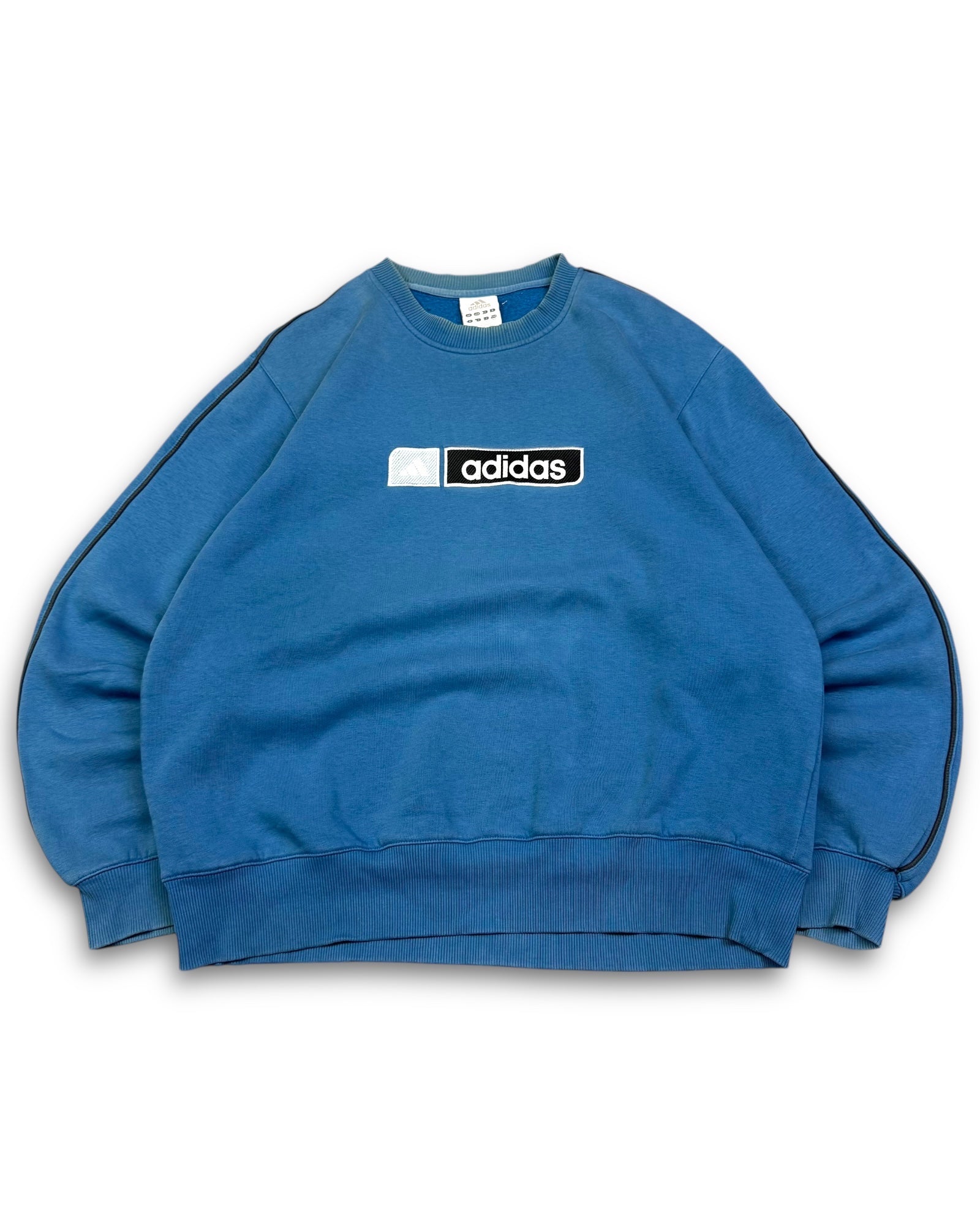 2000's Adidas Lake Blue Sweatshirt *very rare (;)