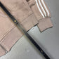 2000's Adidas Beige Cropped Zip Hoodie Women's *rare (L)