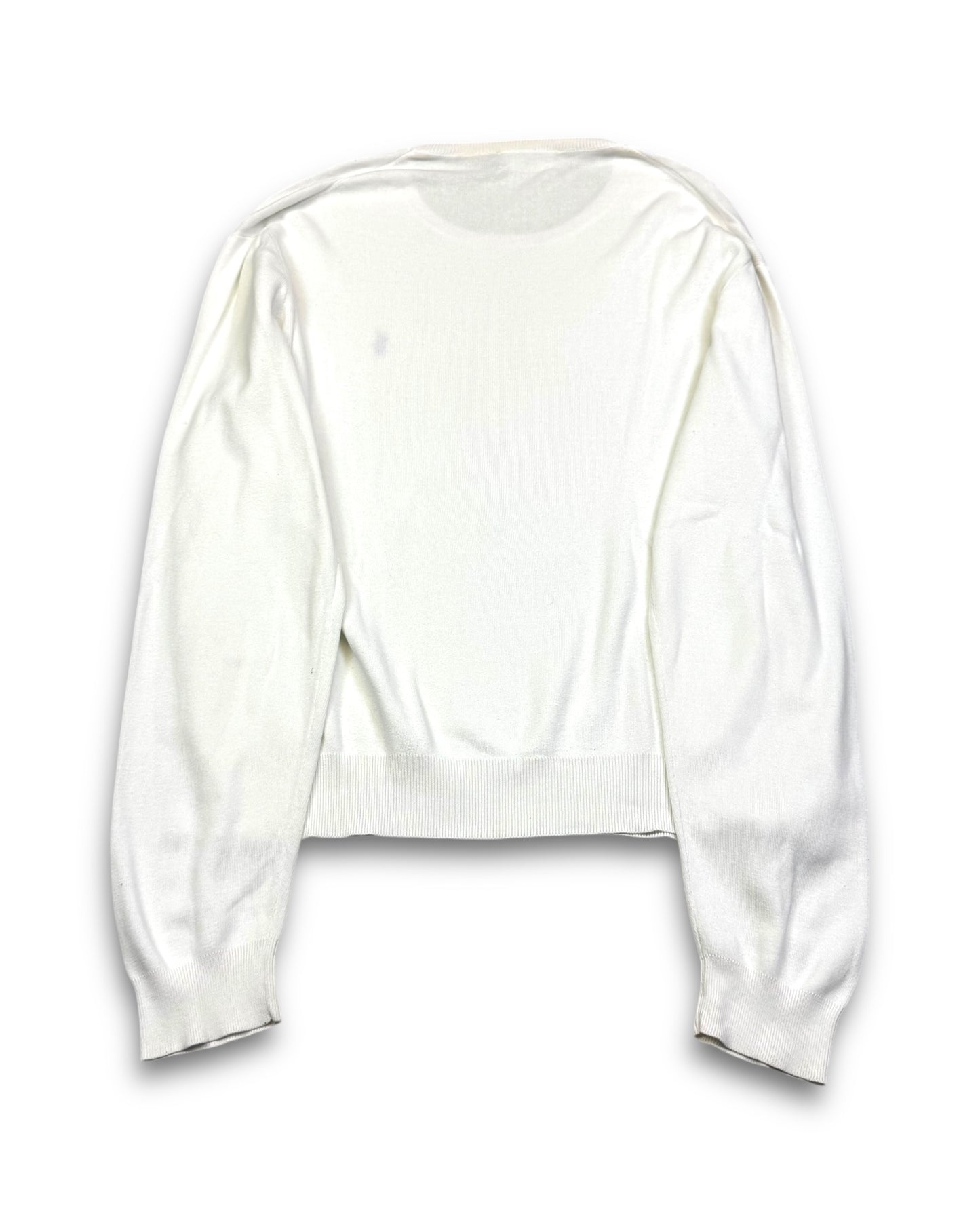 1990's Ralph Lauren White Sweatshirt *rare (XL)