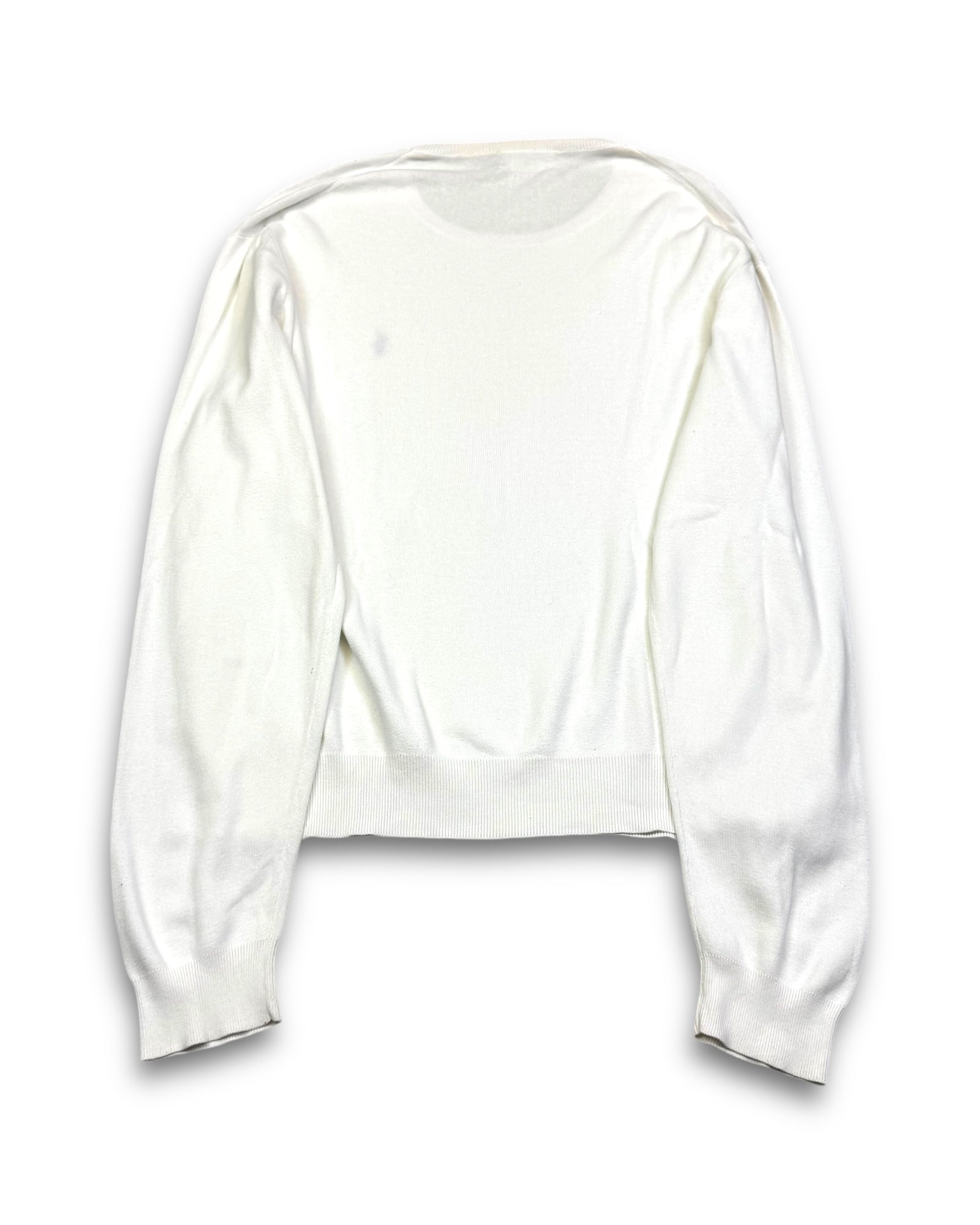 1990's Ralph Lauren White Sweatshirt *rare (XL)